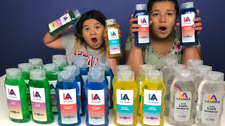 Don’t Choose the Wrong Hair Gel Slime Challenge