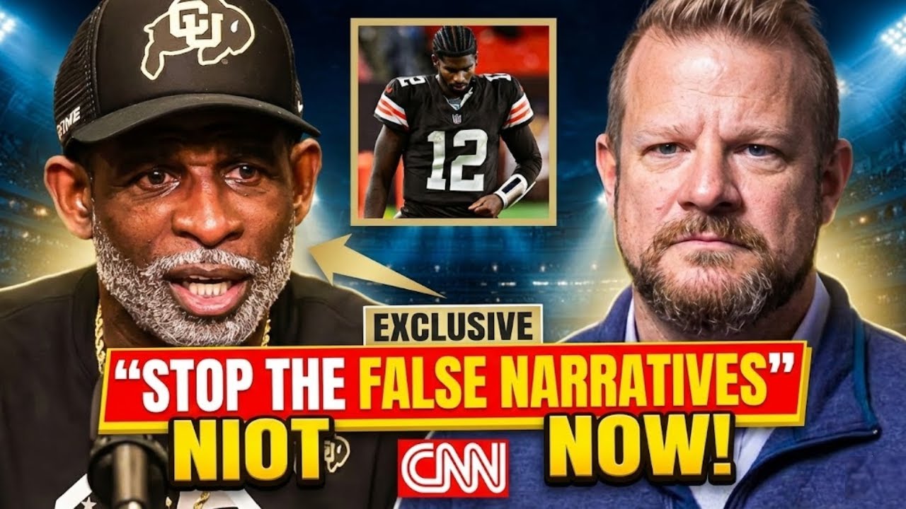 Deion Sanders BLASTS Cleveland Media Over “False Narratives” Targeting Shedeur