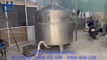 Máy( Nồi ) chưng cất tinh dầu bằng điện 2000l giá rẻ tại Tp Hồ Chí Minh - Xưởng Inox Thanh Hưng