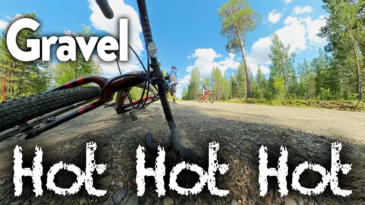 Gravel-pyöräilyä testaamassa