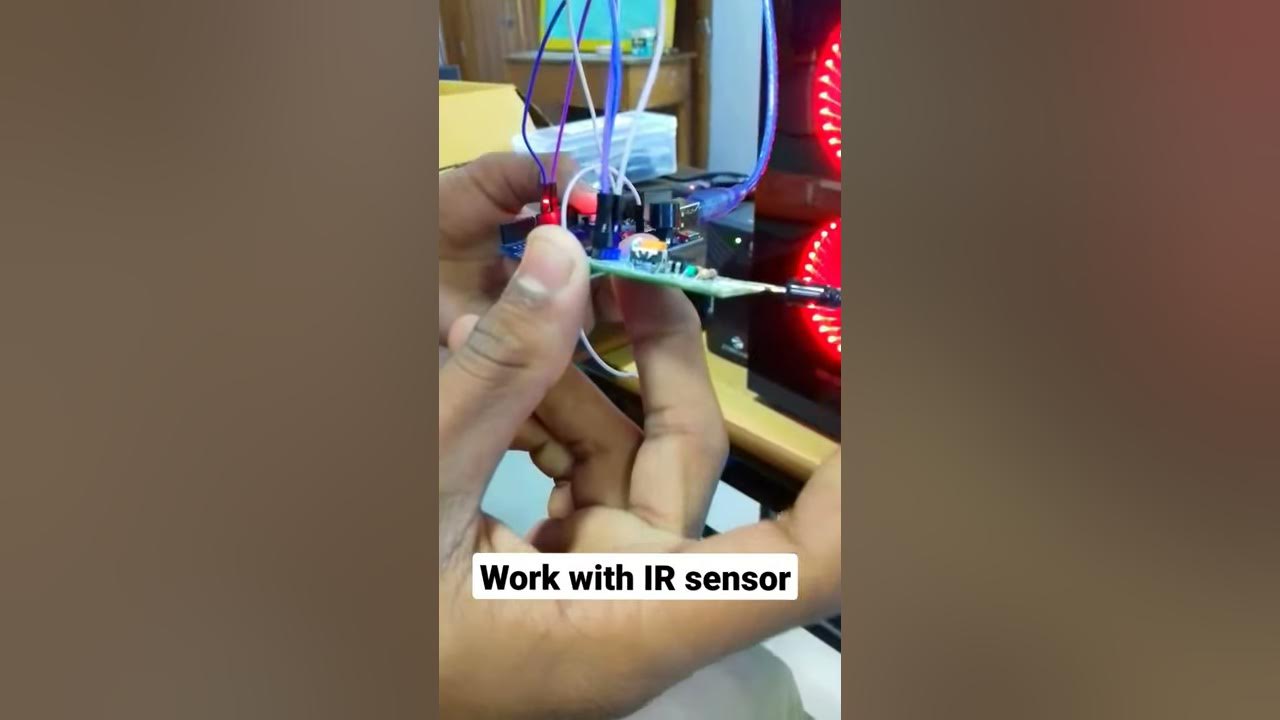 IR sensor (object detection) || experiment || Robotics - YouTube