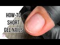 How To Apply Gel On Short Nails