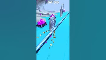 Spiral Roll gameplay Android ios walkthrough #shorts #shortvideo #gameplay #viral #spiralroll #fyp