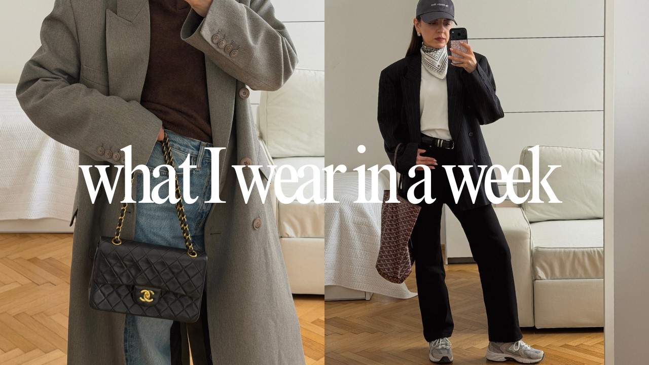 WHAT I WEAR IN A WEEK | Pre-Spring Everyday Outfits