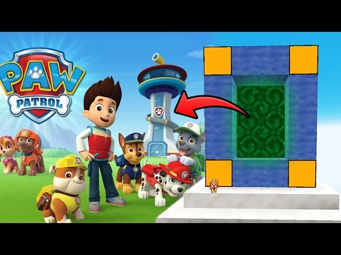 EMERGENCIA! ⚠ PORTAL A LA DIMENSIÓN DE PAW PATROL: PATRULLA DE CACHORROS MINECRAFT | DIMENSIONES #34