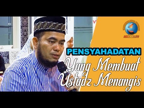 Pensyahadatan Di Awal Bulan Ramadhan Ustadz Syamsul Arifin Nababan Youtube