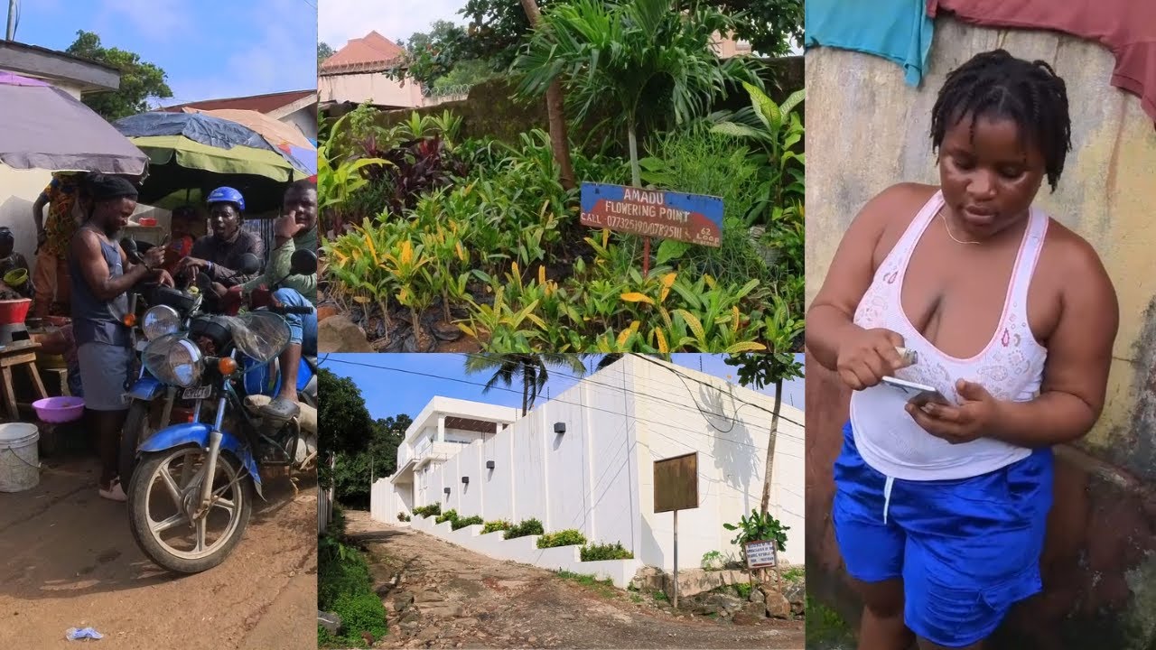 Walking Tour: Spur Loop Neighborhood - 4K | Freetown, Sierra Leone.