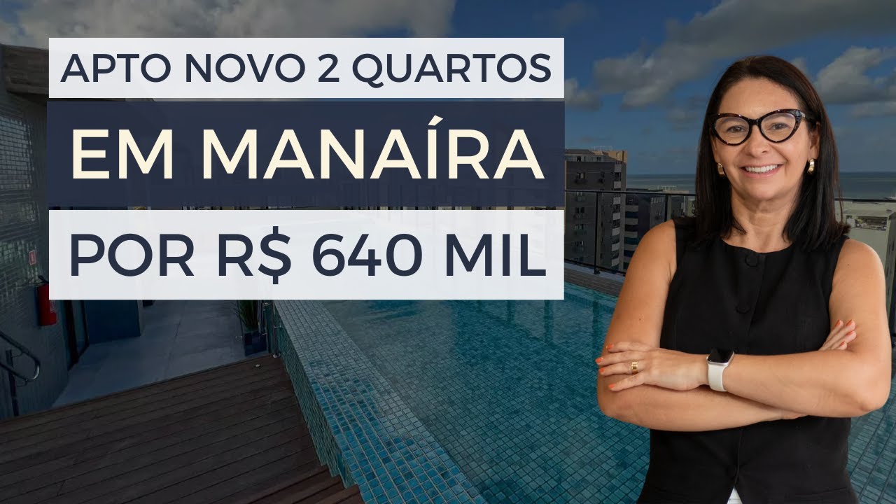 Apartamento em João Pessoa, Manaíra, 2 quartos por R$ 640 Mil