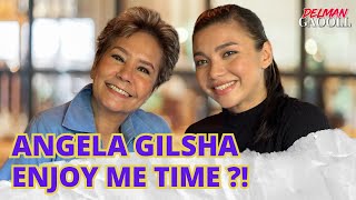 ANGELA GILSHA ENJOY ME TIME ?! | DELMAN GAOOLL