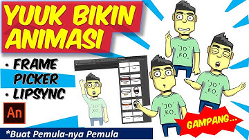 Animasi karakter berbicara (lipsync) dengan Frame Picker, bukan animasi Kok Bisa,