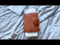 Pocket Ring Vanderspek Planner || Janet Leather Brown ONE MONTH UPDATE 🌺