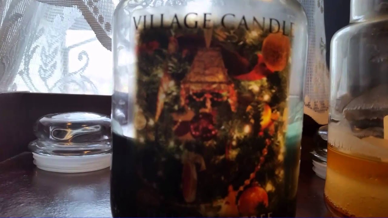 Village Candle Review, Christmas Tree and Cozy Home YouTube