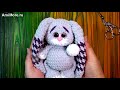 Амигуруми: схема Зайка Неон. Игрушки вязаные крючком - Free crochet patterns.