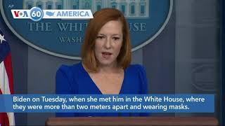 VOA60 America - U.S. President Joe Biden in Scotland for a climate summit