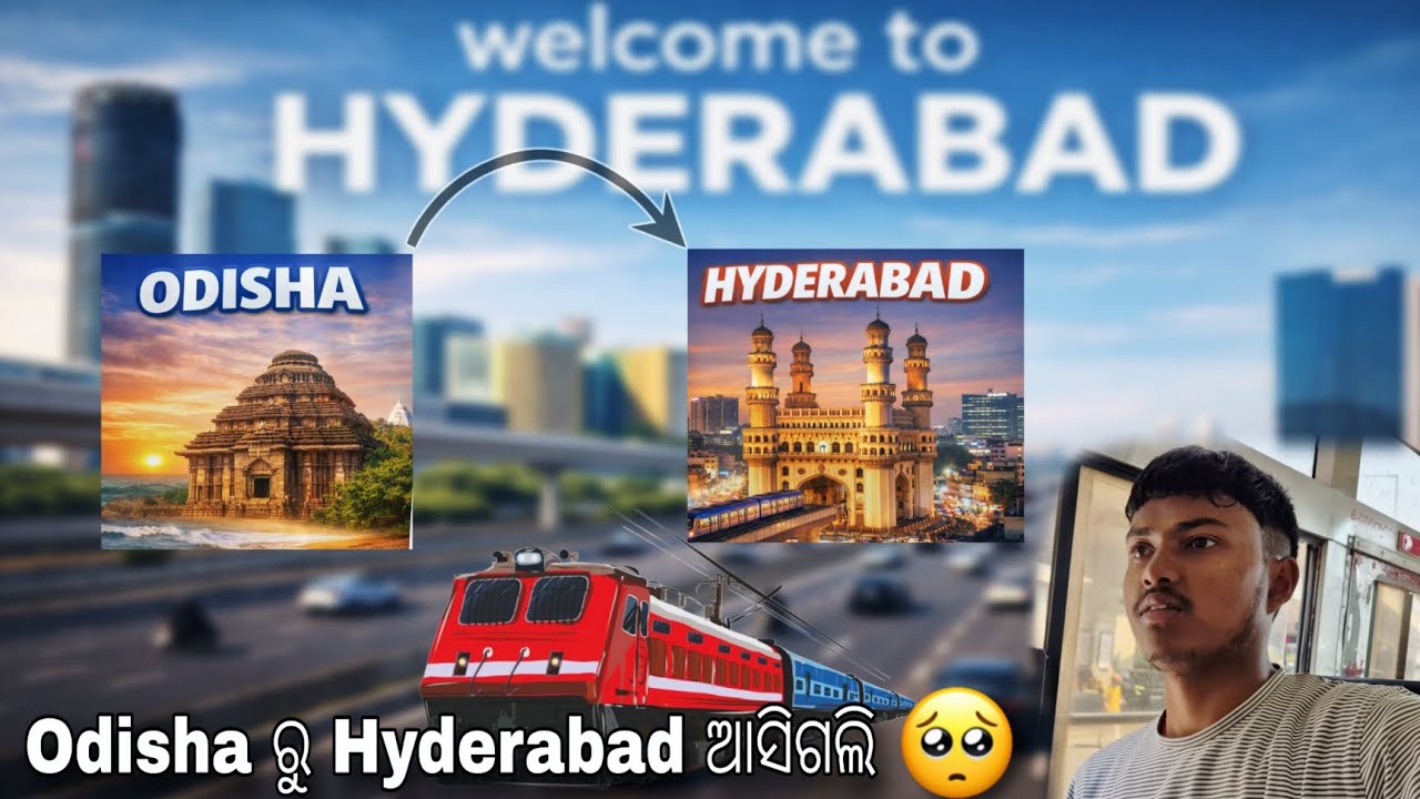 Finally Hyderabad Re Entry 🔥  welcome to Hyderabad | Odia Vlog #NewJourney