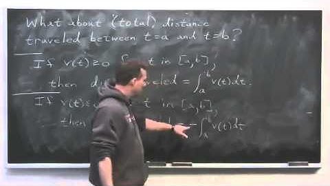 Worldwide Calculus: Displacement and Distance Traveled in a Straight Line