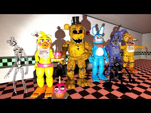 КАКОЙ АНИМАТРОНИК САМЫЙ КРУТОЙ В ГАРРИС МОД FNAF COOP ► Garry's Mod