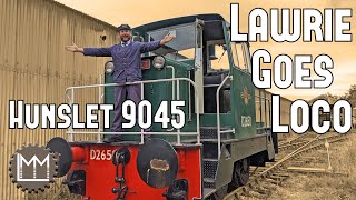 EX MOD Hunslet in Scotland preserved (almost) where it worked  Lawrie Goes Loco Episode 20