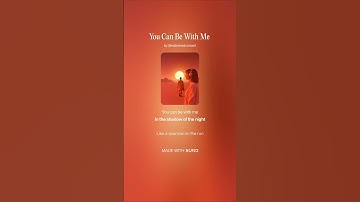 Thumbnail of You Can Be With Me | Unknown | #soul #melodic #emotional