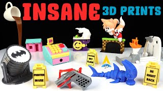 Top 10 INSANE Things You Can 3D Print #satisfying time-laps