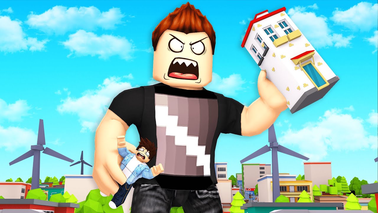 JESTEM OGROMNY I ZJADAM CAŁE MIASTA w ROBLOX! (Eat And Destroy)