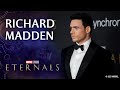 Richard Madden on Practicing His Laser Vision | Marvel Studios' Eternals Red Carpet