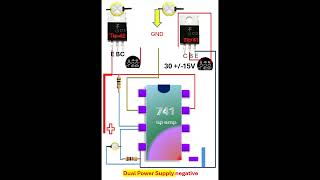 741Dual Power Supply