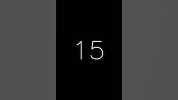 15 Second Countdown Timer with Alarm 🔔#15secondtimer