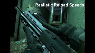 More Realistic Project HL2 Reload Speeds