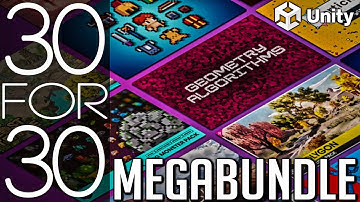 30 For $30 Unity Asset Mega Bundle