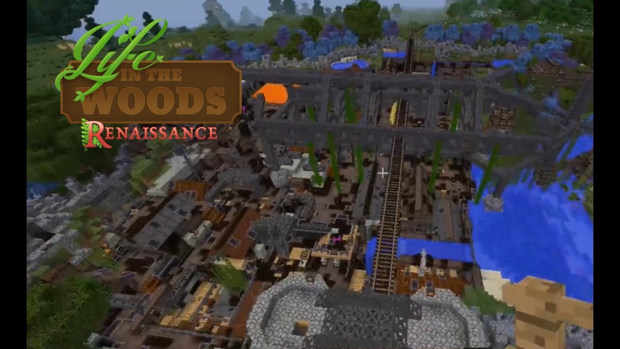Minecraft Life In The Woods Facecam 571 Die Bartertown Brucke Youtube