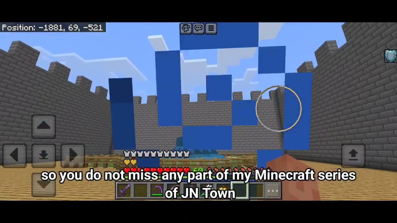 Building Castle In Minecraft | Tutorial for Castle | JN HH Gaming - YouTube