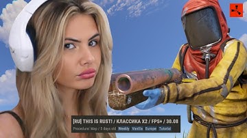 I played rust in a Russian server..