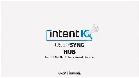Intent IQ User Sync Hub