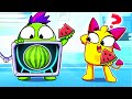 Is a Watermelon Growing in My Tummy? Song with Fluffy Friends 🎵😮