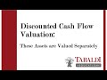 Discounted Cash Flow (DCF) Valuation | Which Assets are Valued Separately?