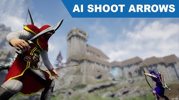 AI character shooting arrows  - UE4 Tutorials #236