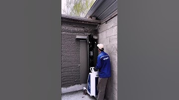 Automatic wall plastering machine #goodtools #machinery #shorts