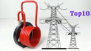 Top 10 Free Energy Generator 220volt with Coper wire Using Magnet