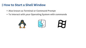 How to Open a Shell Window on Linux, Mac OS X, and Windows