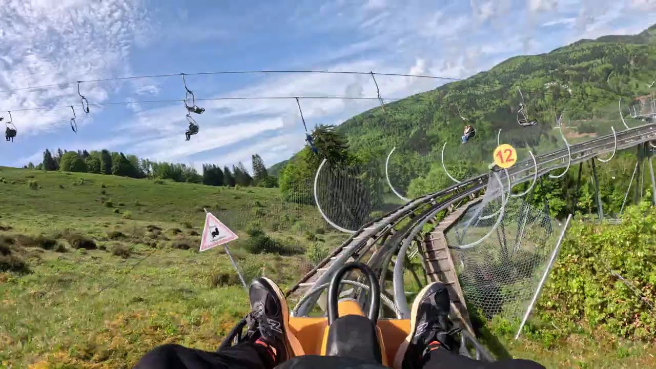 You NEED to Try This Epic Toboggan in Germany! | Hasenhorn Rodelbahn, Todtnau | Black Forest Germany