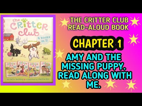 The Critter Club Chapter 1: AMY AND THE MISSING PUPPY BY Callie Barkley ...