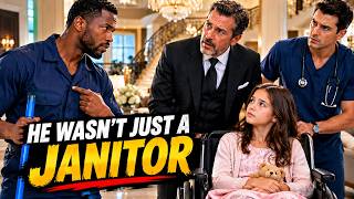 THE BILLIONAIRE LAUGHED AT THE BLACK JANITOR — UNTIL HE SPOTTED THE WRONG MEDICATION