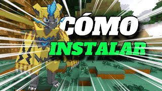✅️[COMO INSTALAR] EL MOD DE POKEMON DE SERP POKEDROCK PARA MINECRAFT BEDROCK/PE 1.21