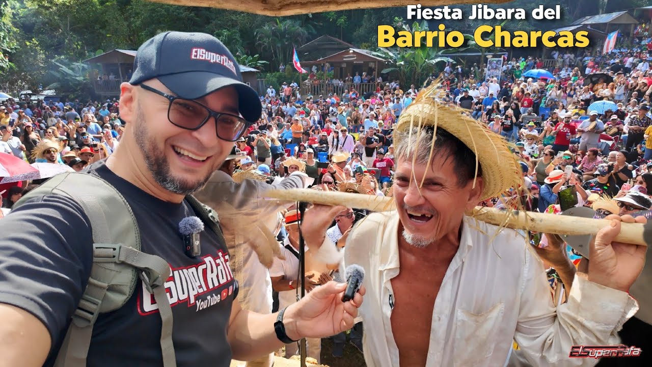 La Fiesta Jibara del Barrio Charcas 2024 en Quebradillas Puerto Rico