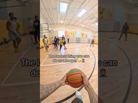 The lamest thing you can do as a hooper 😭🥀 #basketball #hoops #relatable #viral #ballislife thumbnail