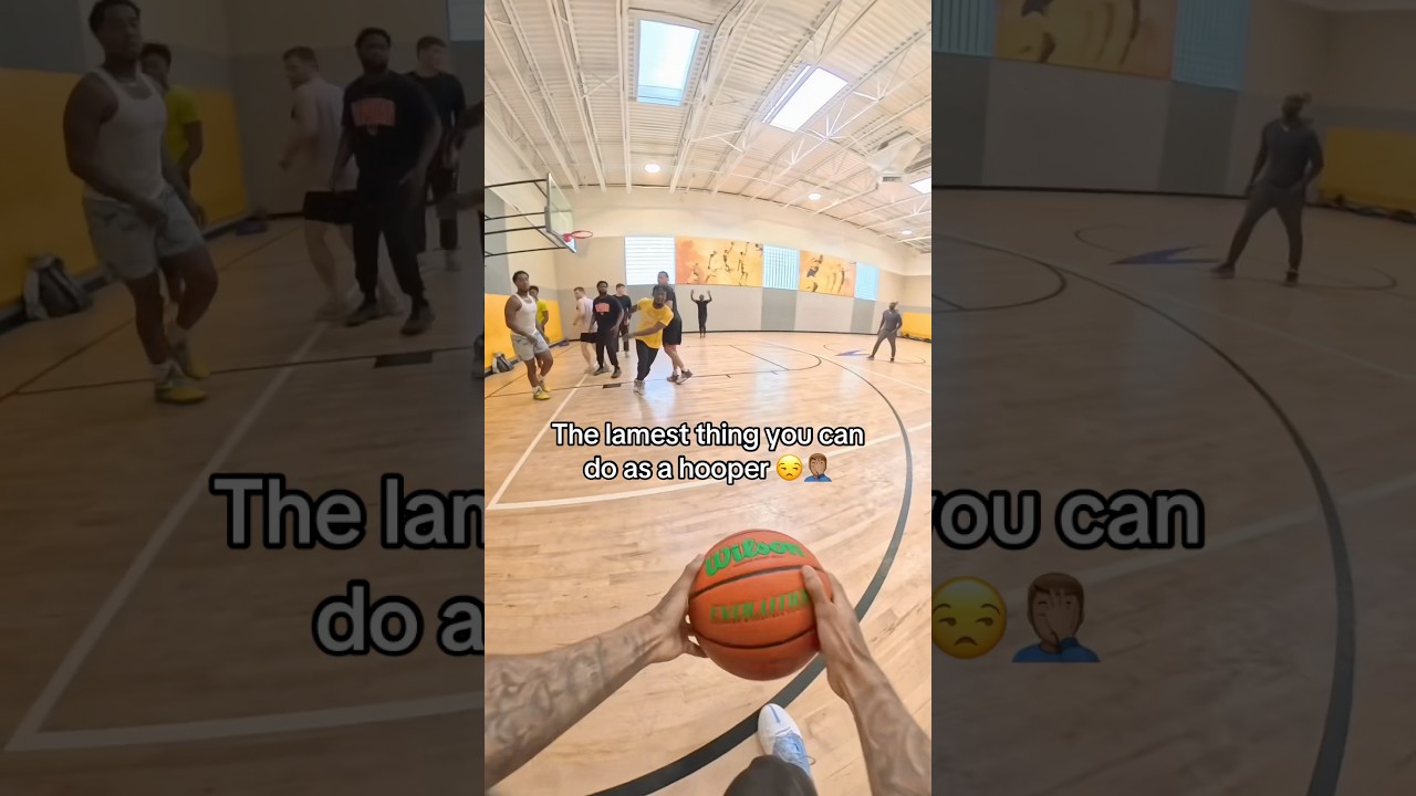 The lamest thing you can do as a hooper 😭🥀 #basketball #hoops #relatable #viral #ballislife