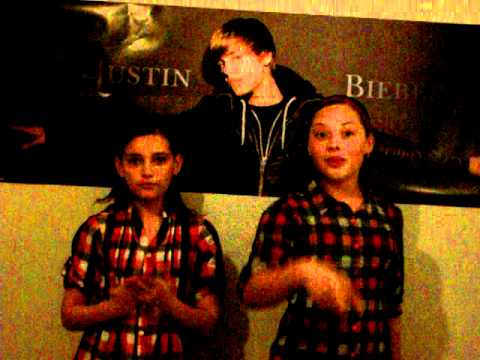 Mirriah & Angela Singing Justin Bieber Baby