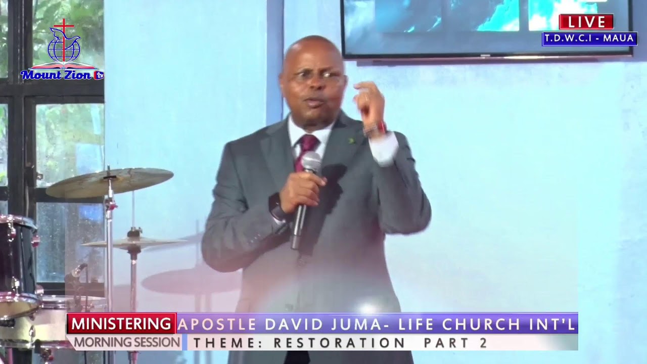 WORD EXPLOSION CONFERENCE|| DAY 2||THEME: RESTORATION  PART 2||APOSTLE DAVID JUMA- LIFE CHURCH INT'L