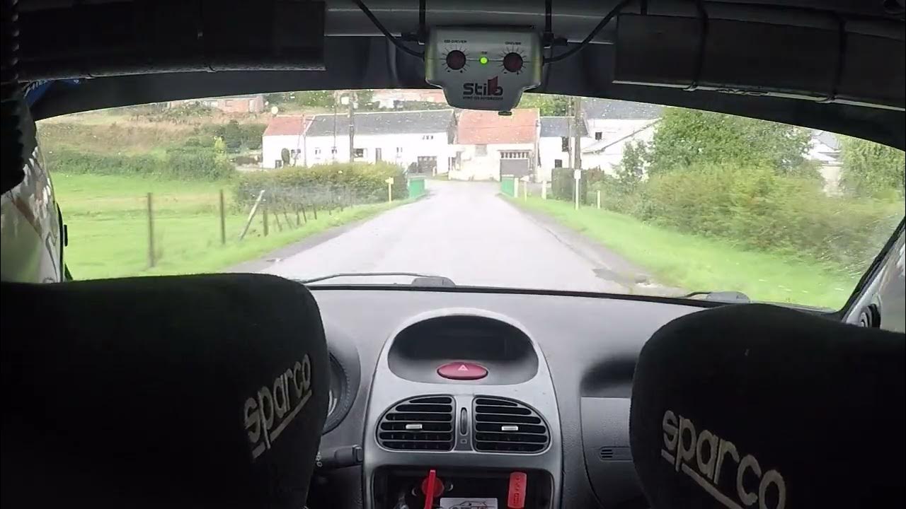 rallye du charlemagne 2022 équipage RyezPelini avec un 41ème temps